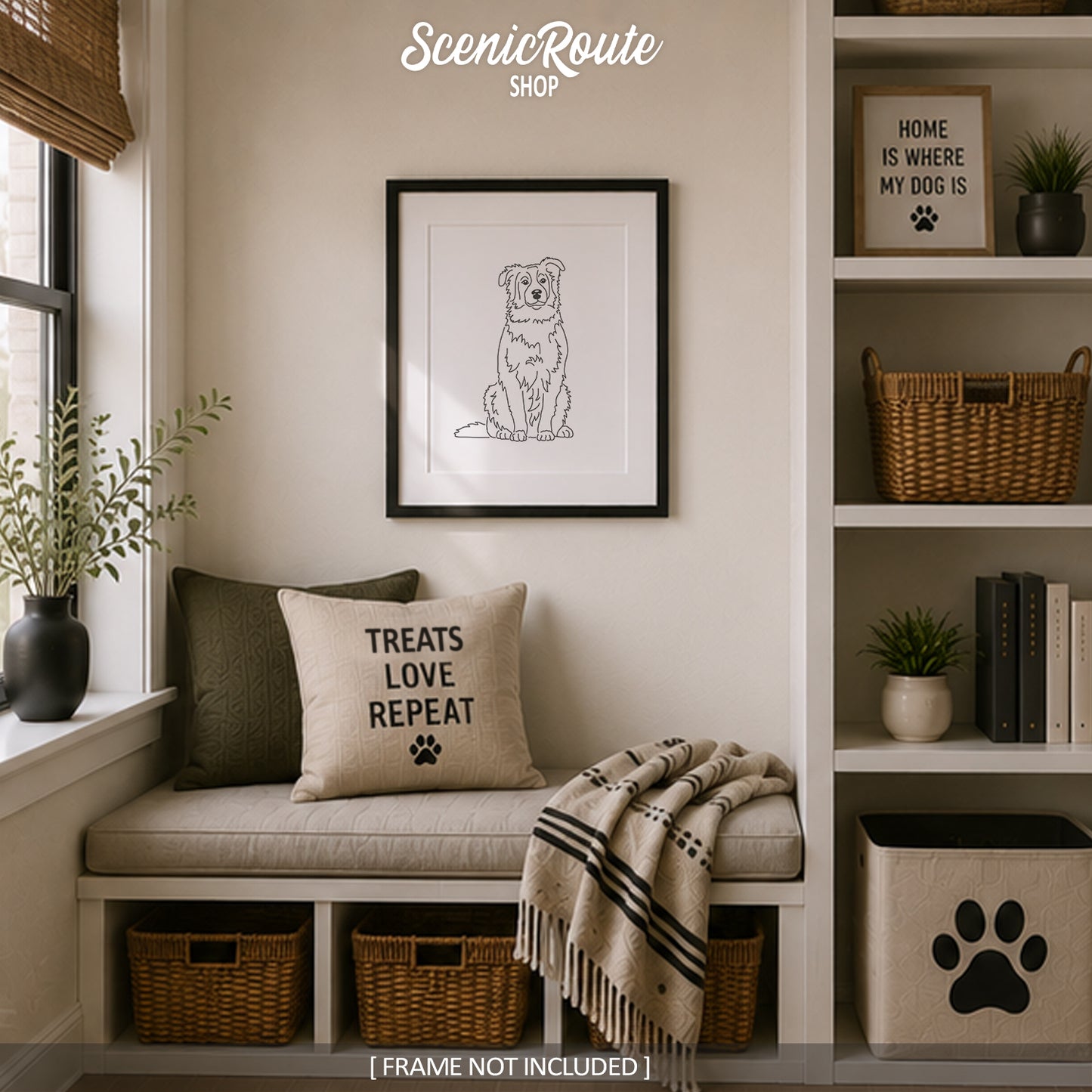 Australian Shepherd Art Print