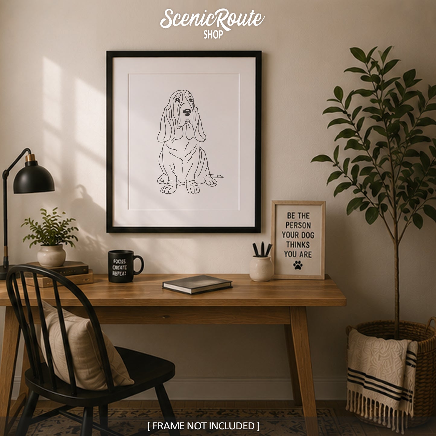 Basset Hound Art Print