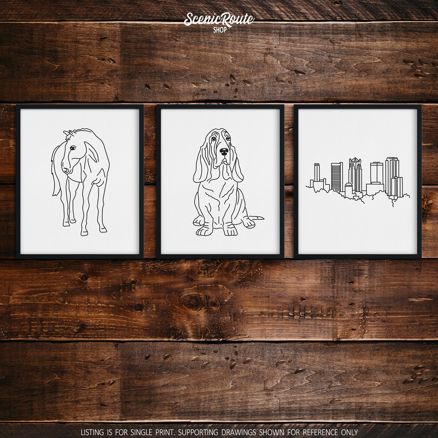 Basset Hound Art Print