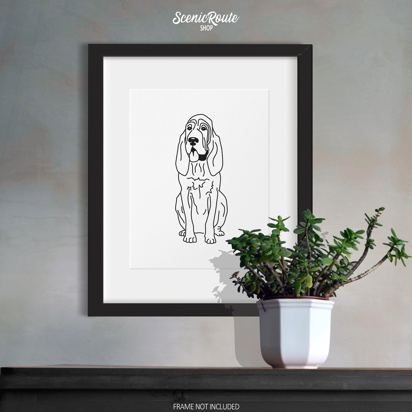Bloodhound Art Print