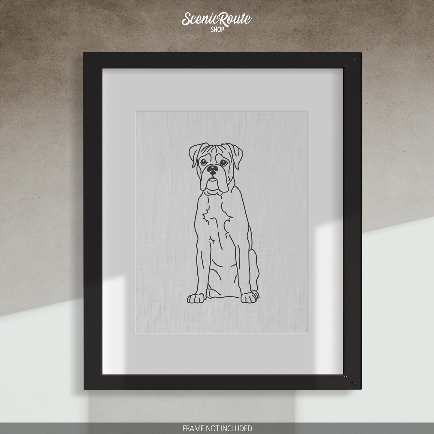 Boxer Art Print