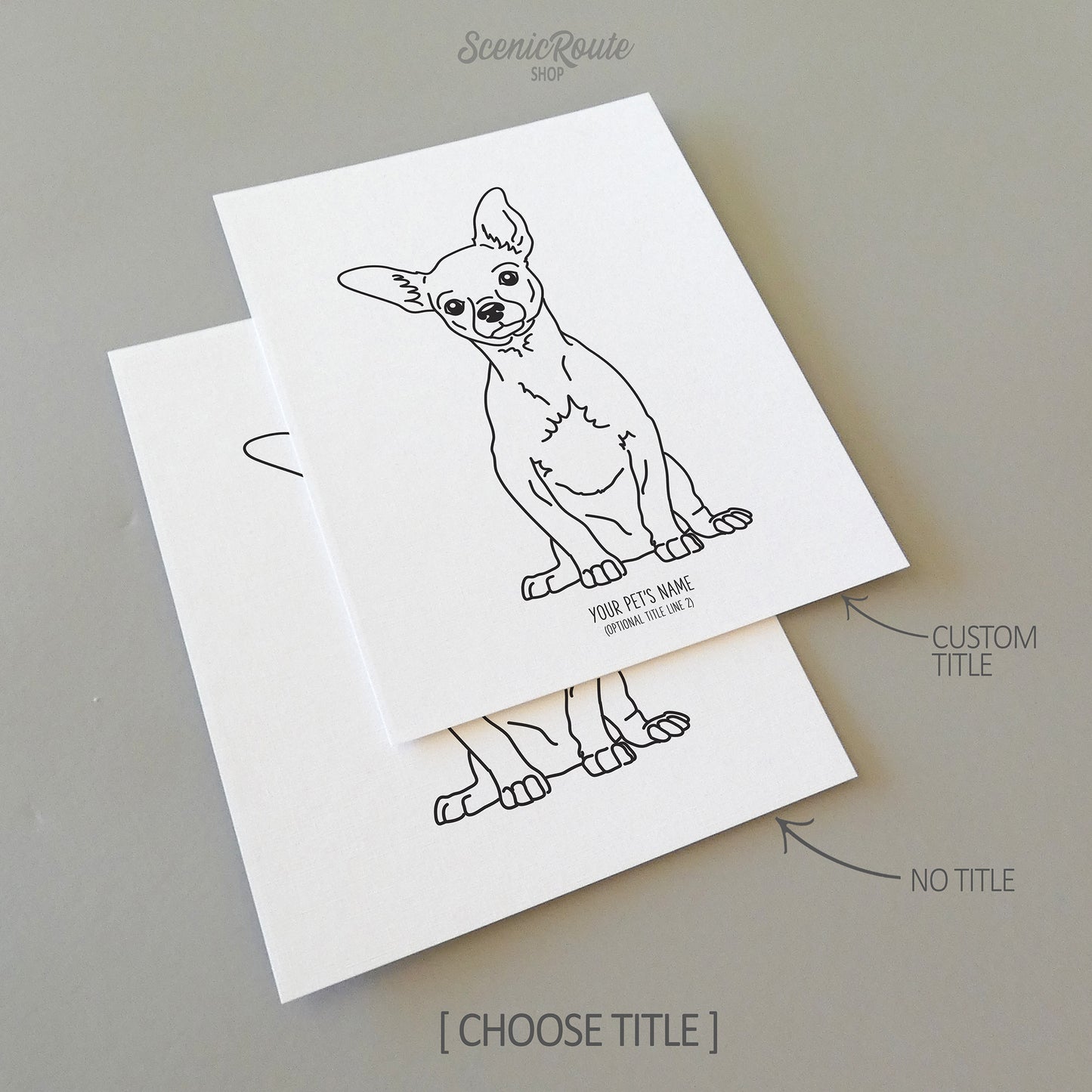 Chihuahua Art Print