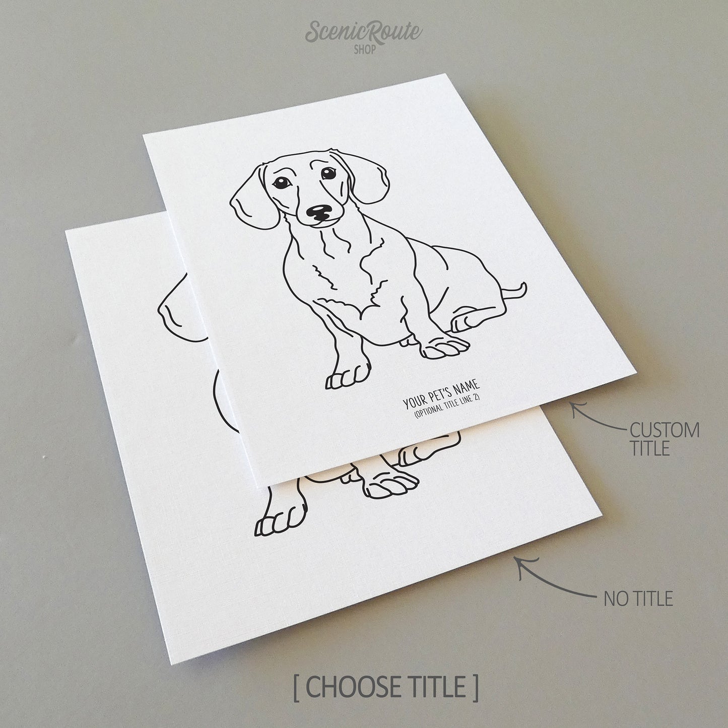 Dachshund Art Print