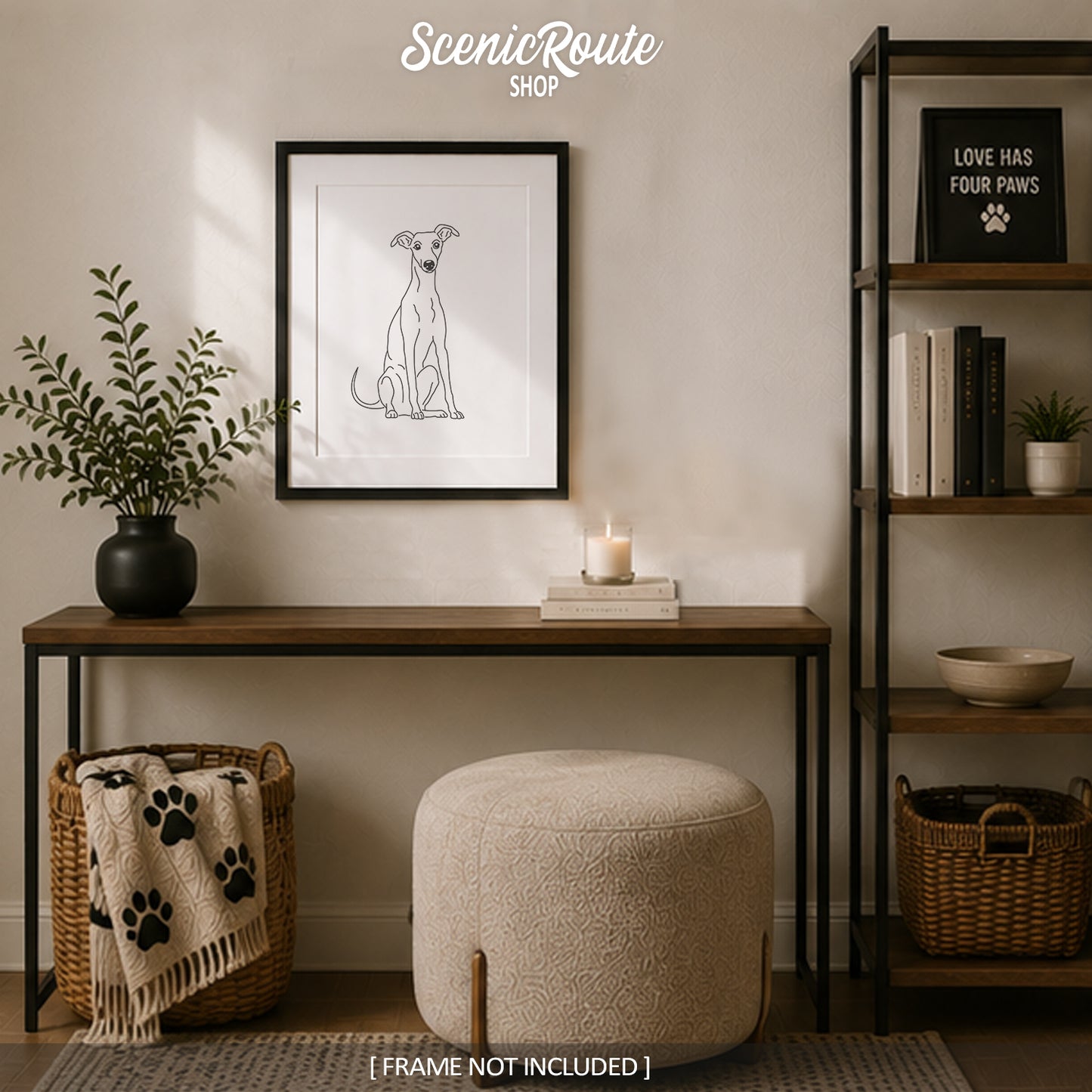 Greyhound Art Print