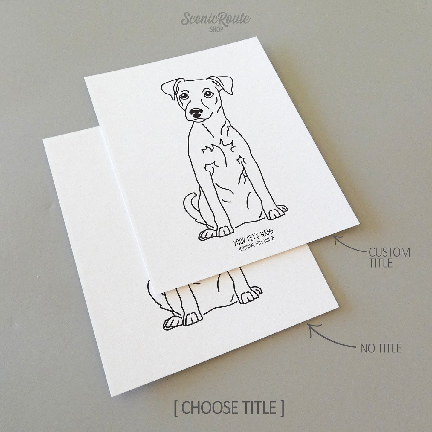 Jack Russell Terrier Art Print
