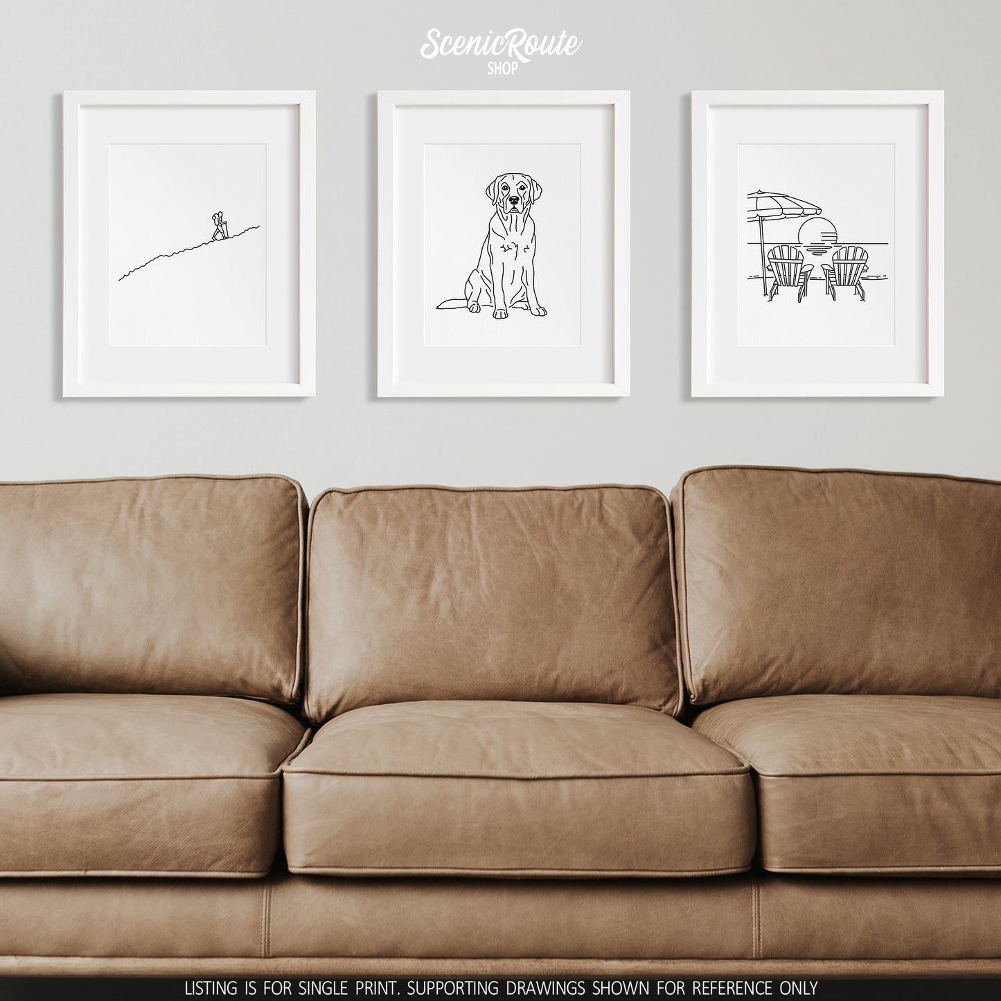 Labrador (English) Art Print