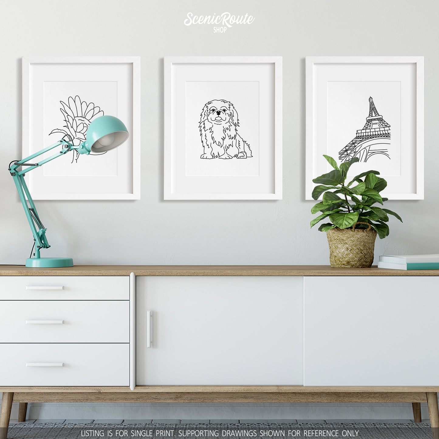 Pekingese Art Print