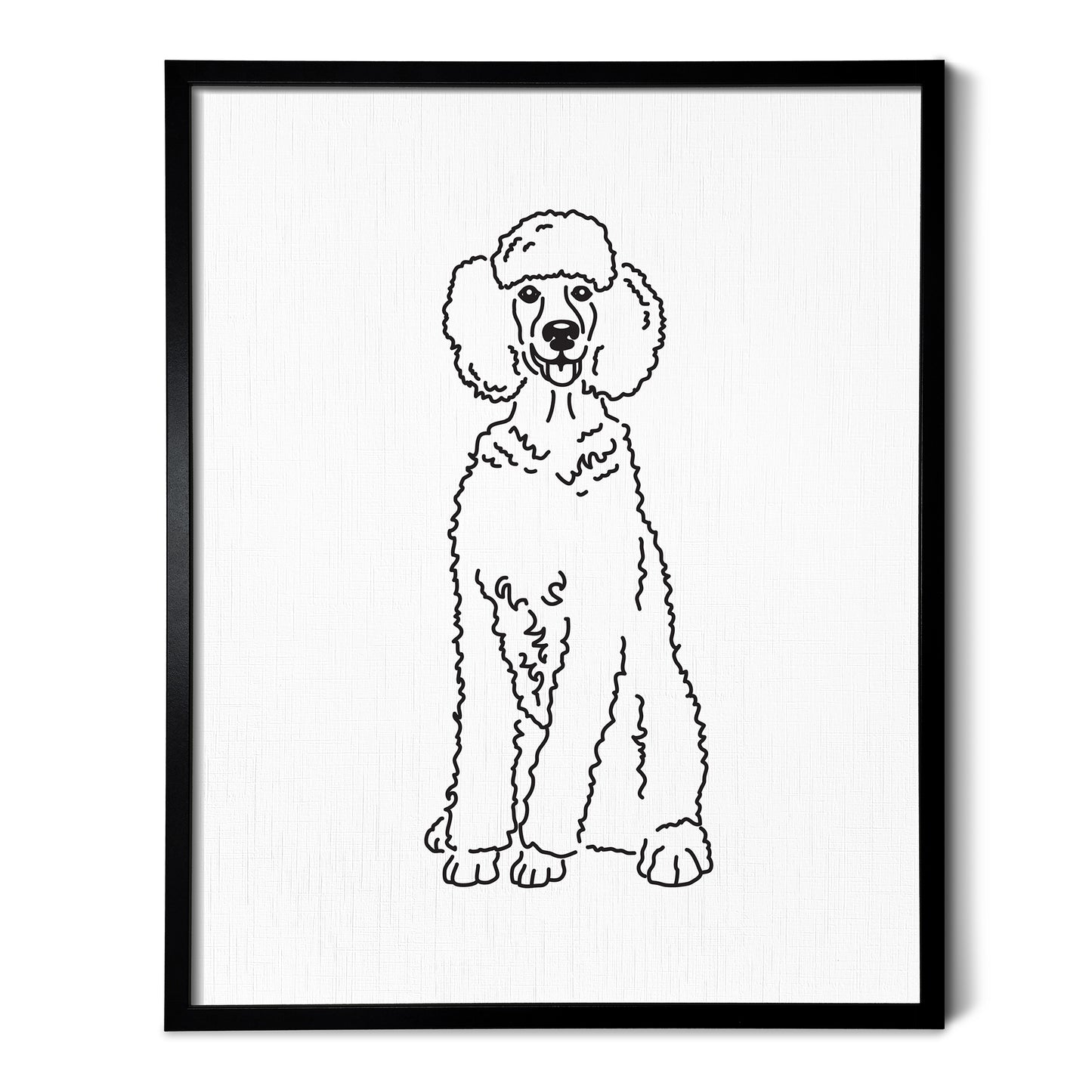 Poodle Art Print