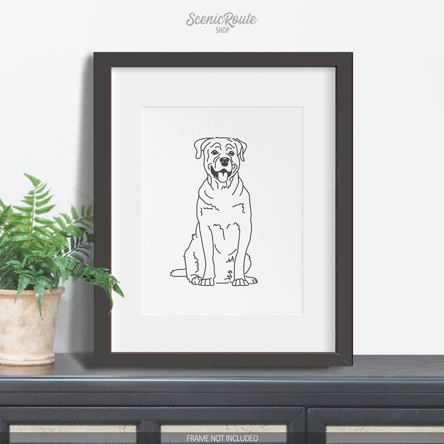 Rottweiler Art Print