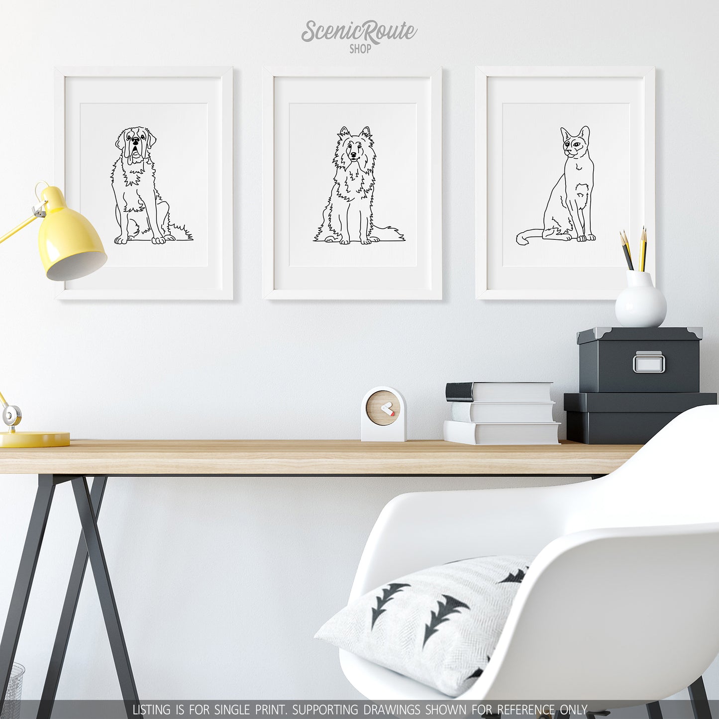 Shetland Sheepdog Art Print
