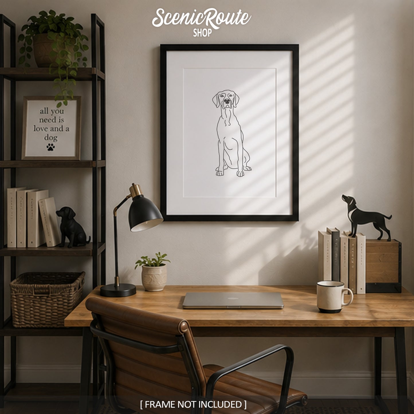Weimaraner Art Print