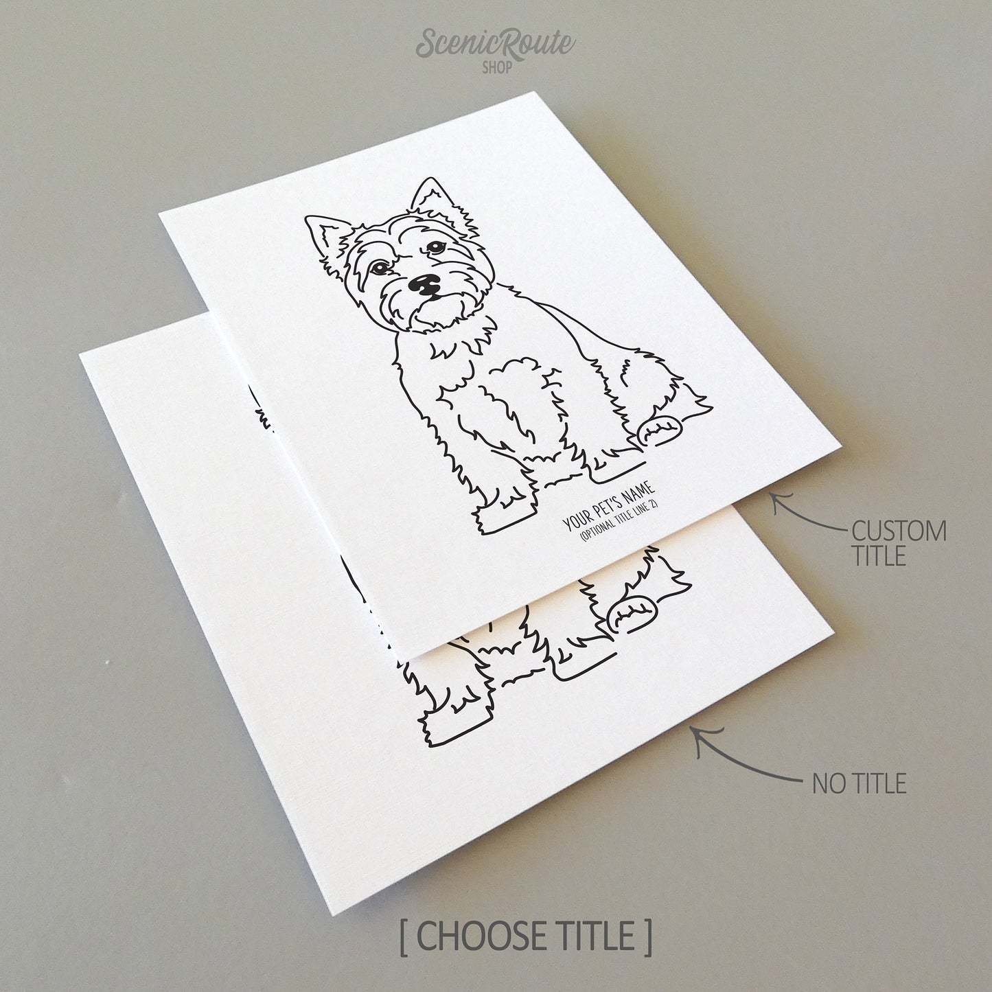 West Highland Terrier Art Print