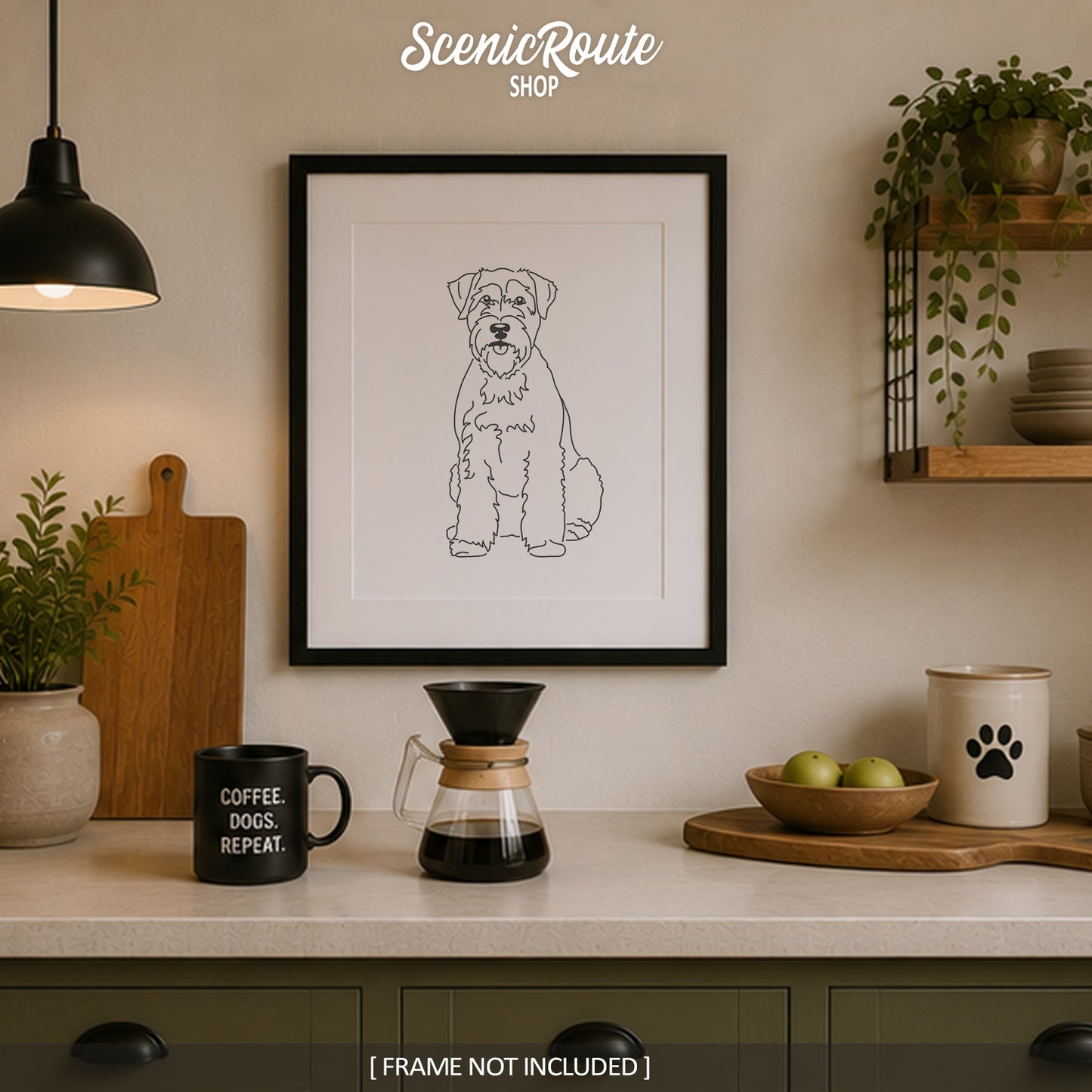 Wheaten Terrier Art Print