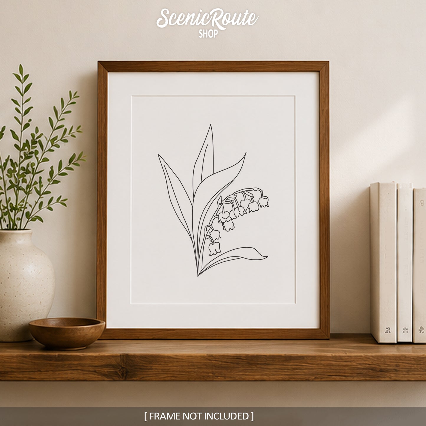Lily of the Valley Flower Art Print