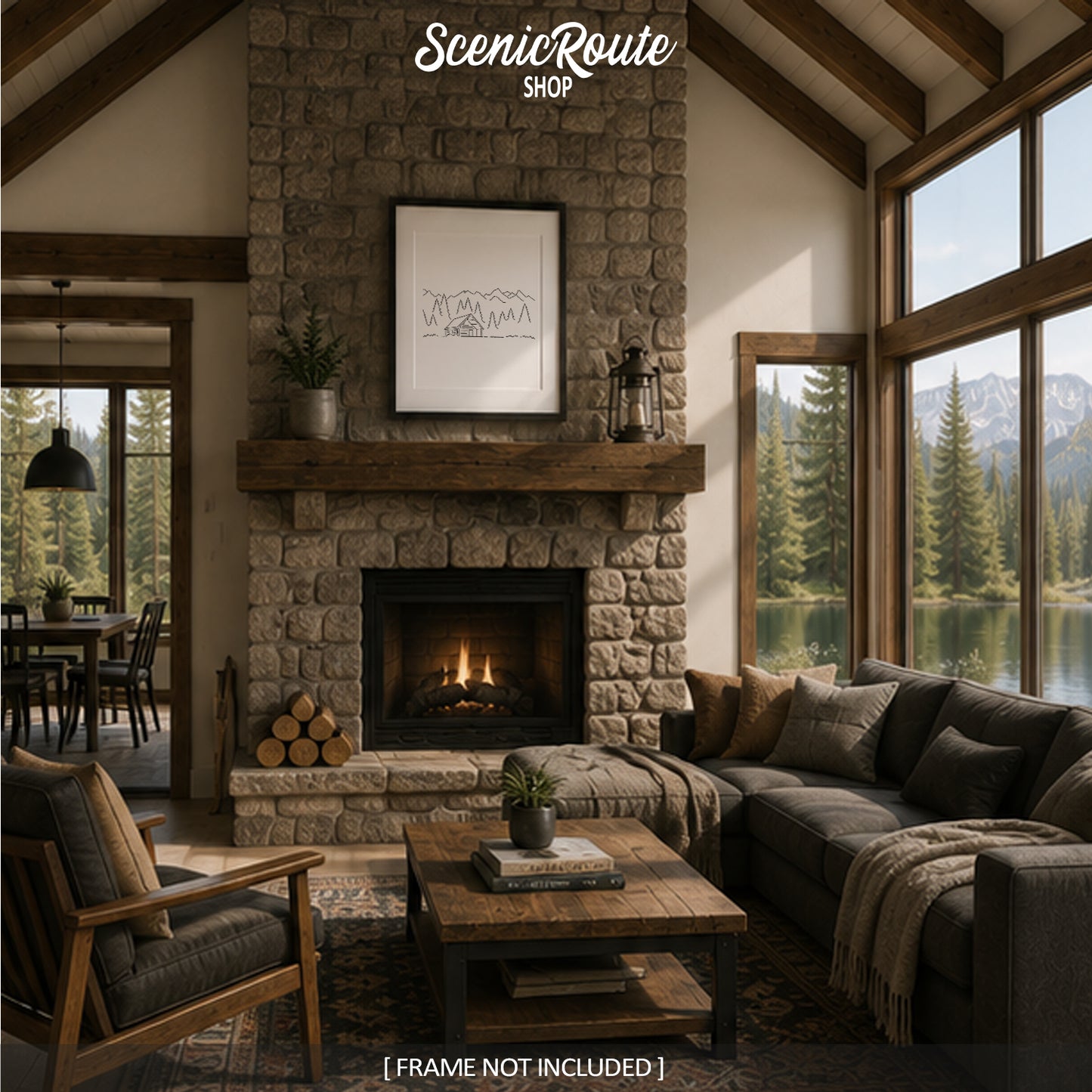 Cabin Art Print
