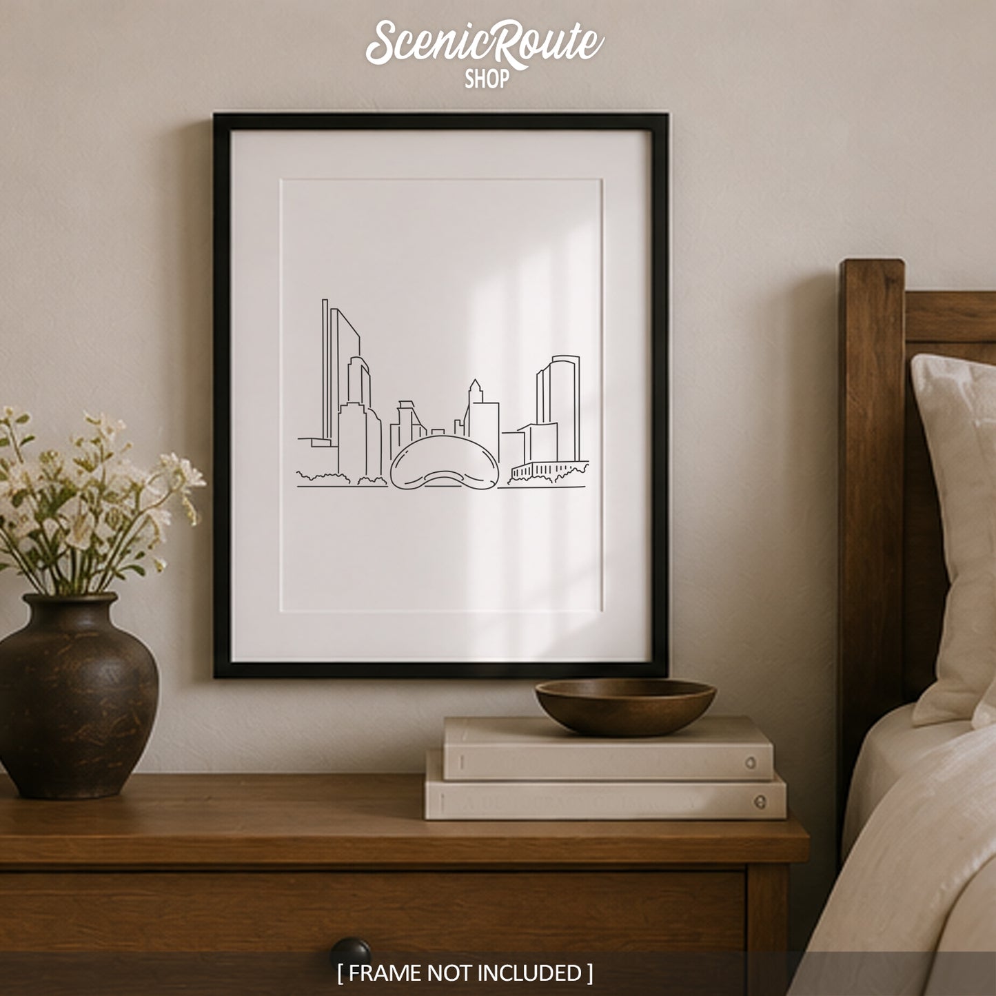 Chicago "Bean" Cloud Gate Sculpture Art Print