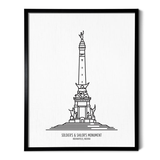 Indianapolis Soldiers & Sailors Monument Art Print