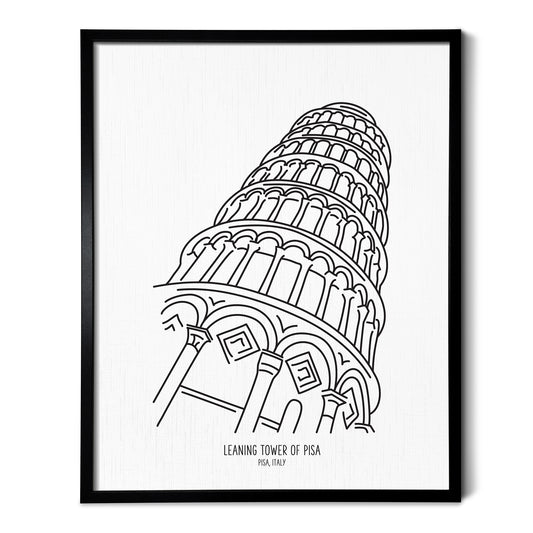Italy Leaning Tower of Pisa Art Print