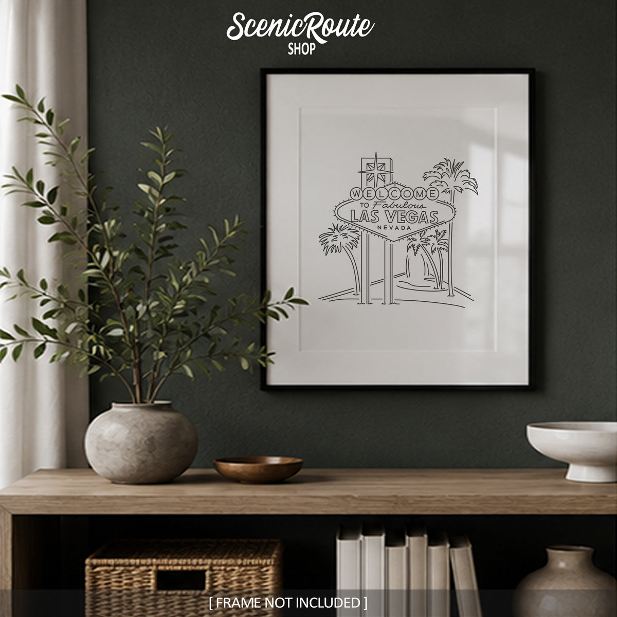 Las Vegas Sign Art Print