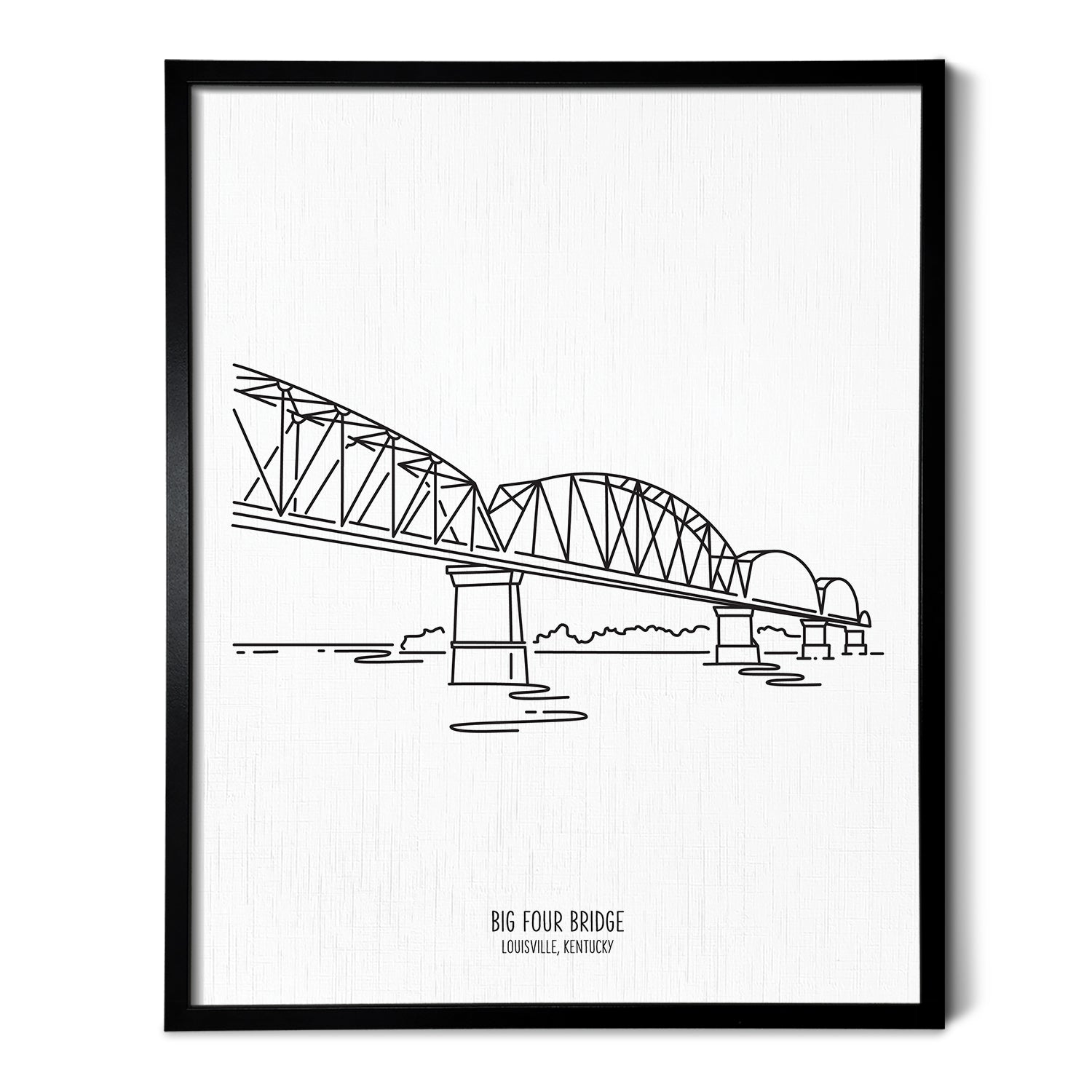 Louisville Big Four Bridge Art Print – Scenic Route Shop