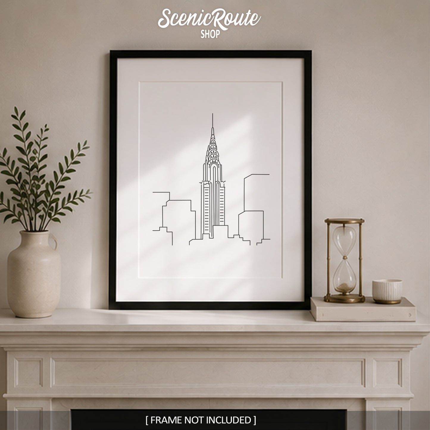 New York City Chrysler Building Art Print