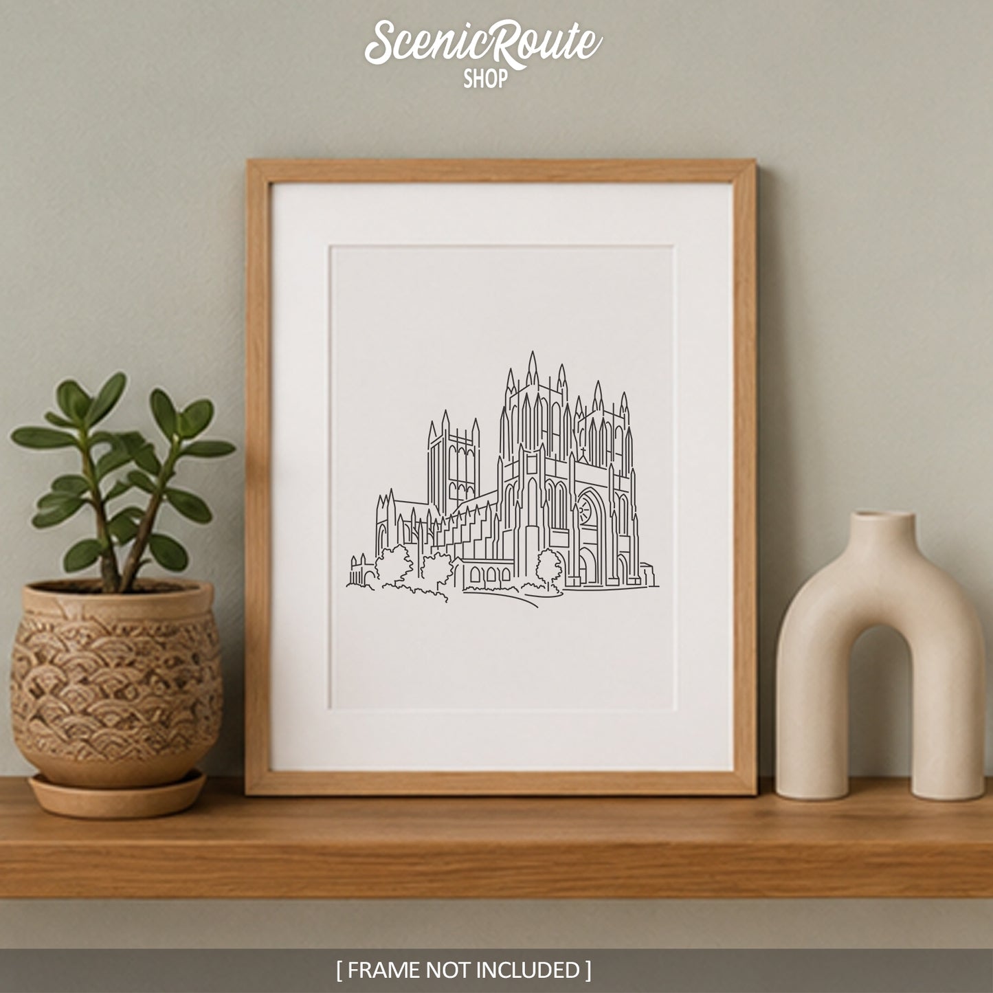 Washington DC National Cathedral Art Print