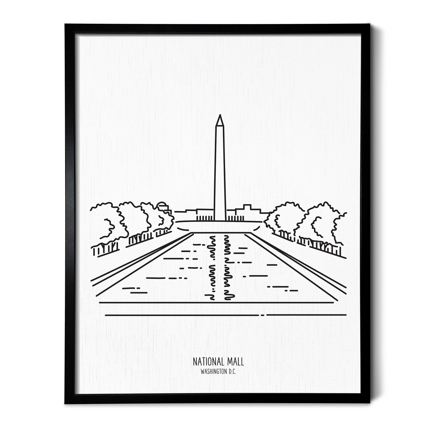 Washington DC National Mall Art Print