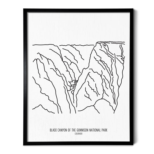 Black Canyon of the Gunnison National Park, Colorado Art Print