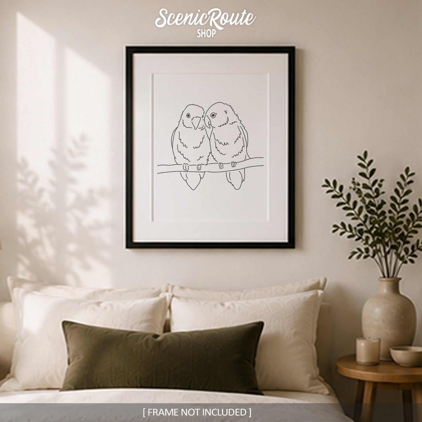 Love Birds Art Print