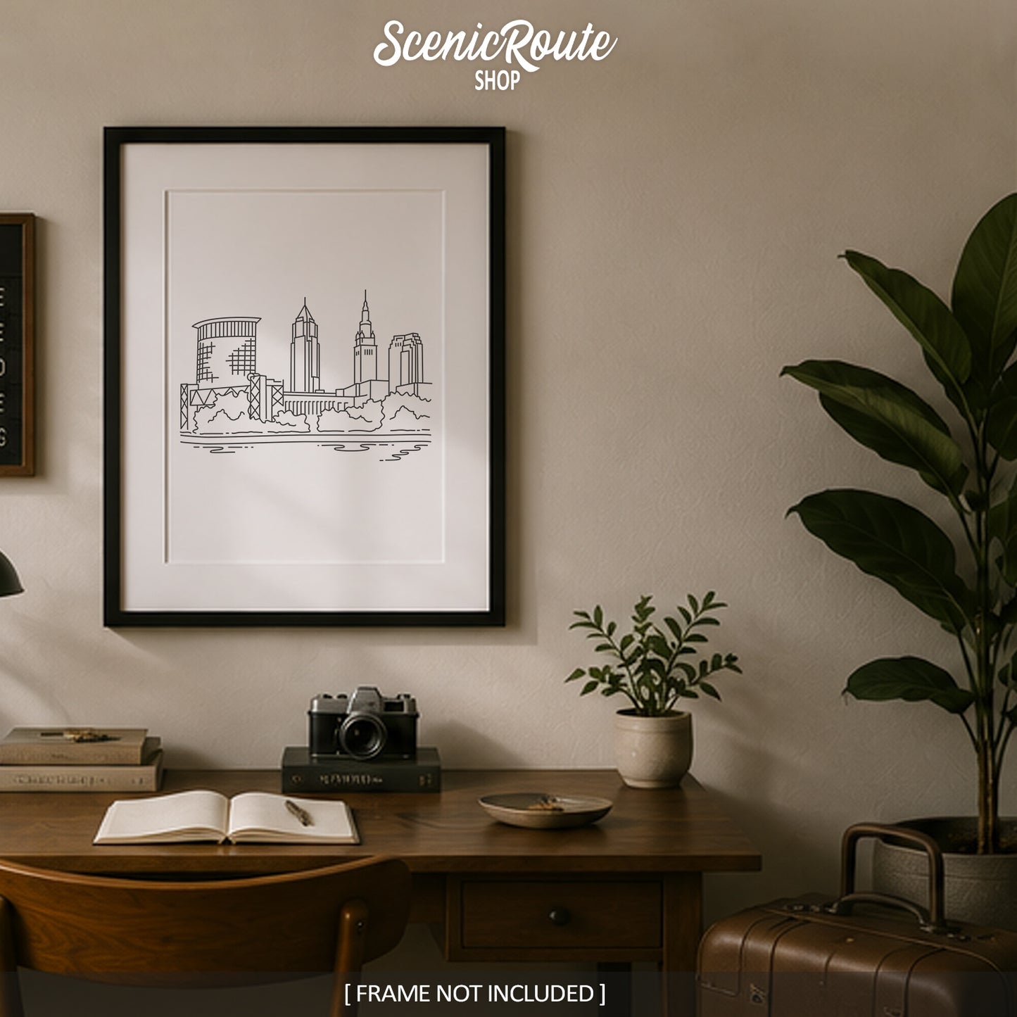 Cleveland Ohio Skyline Art Print