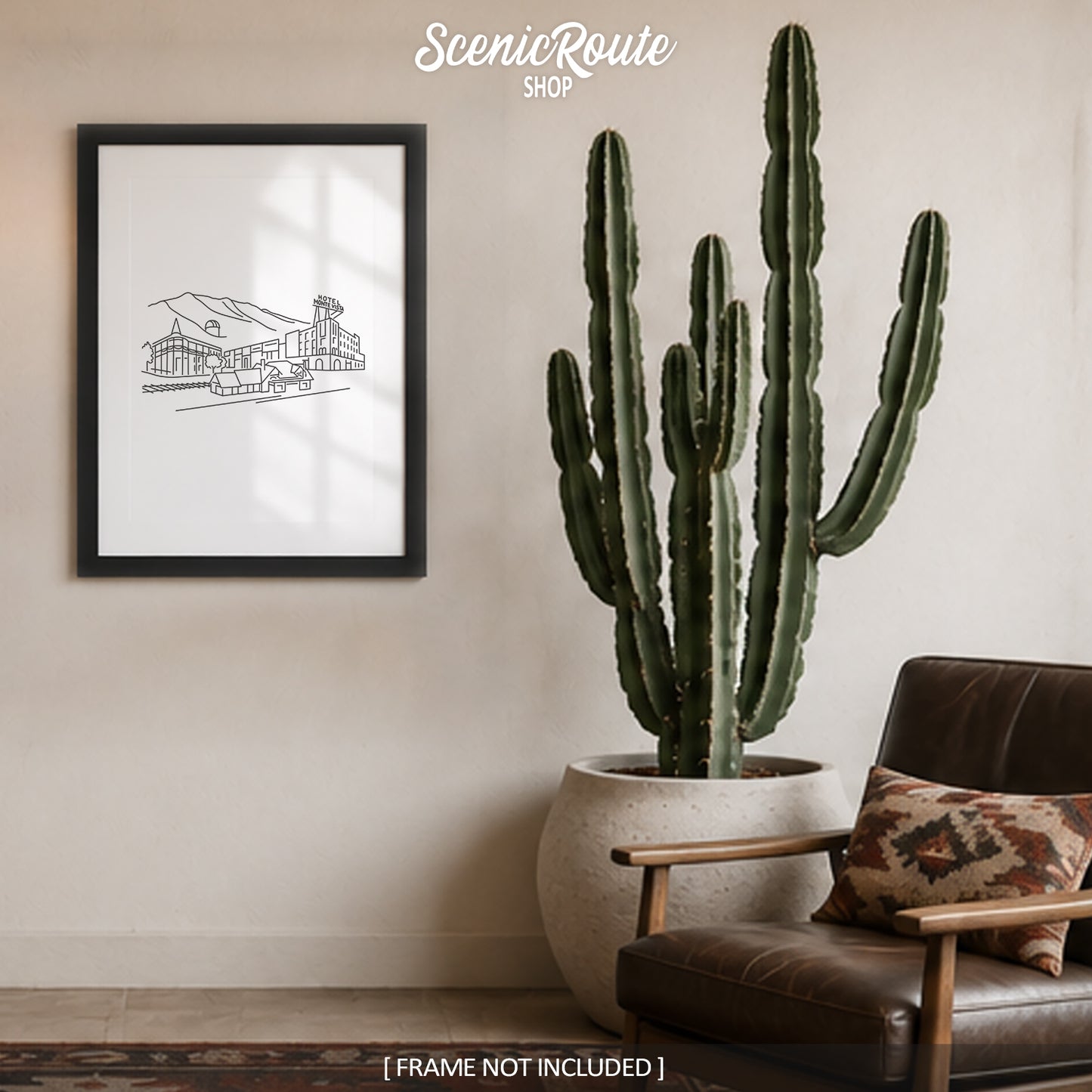 Flagstaff Arizona Skyline Art Print