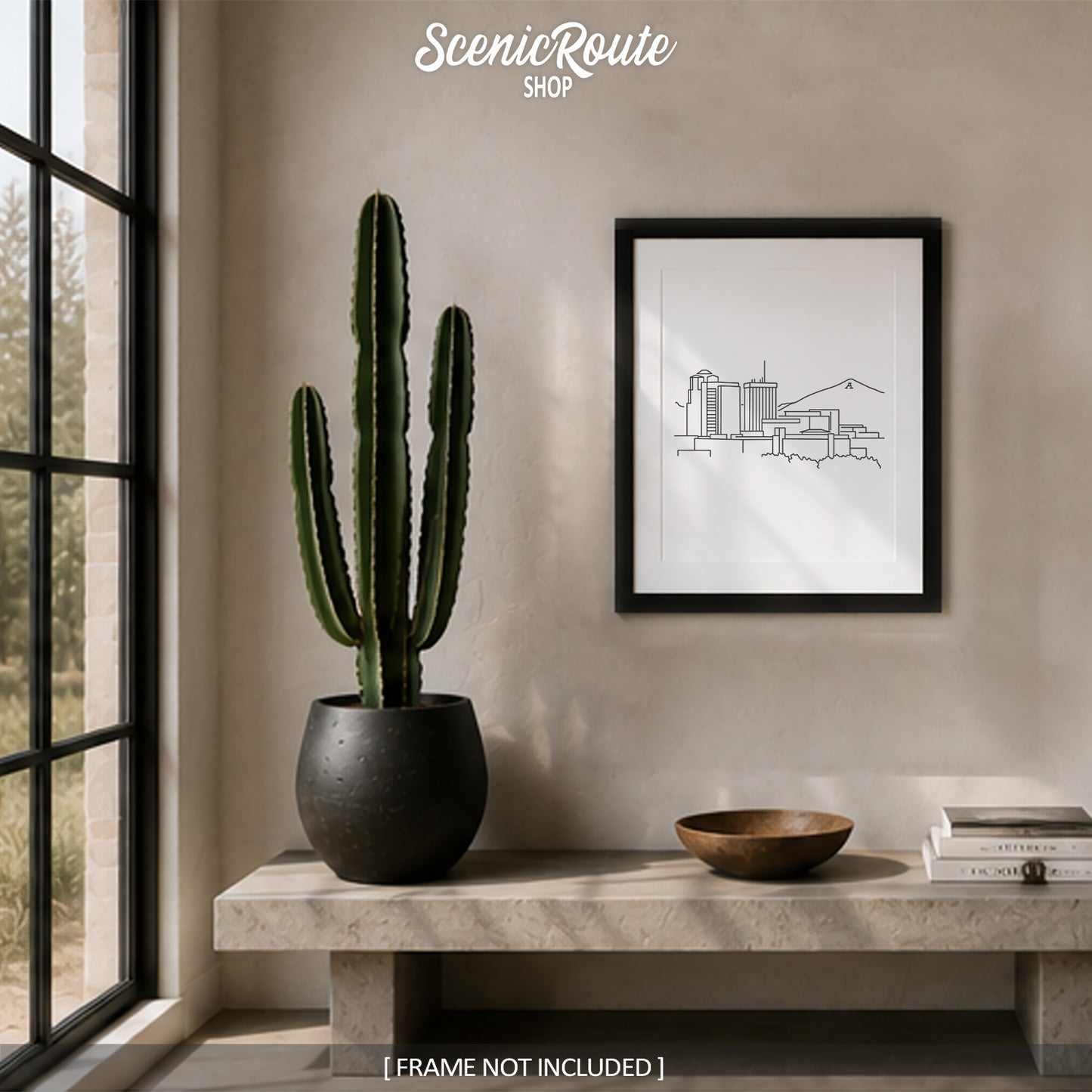 Tucson Arizona Skyline Art Print