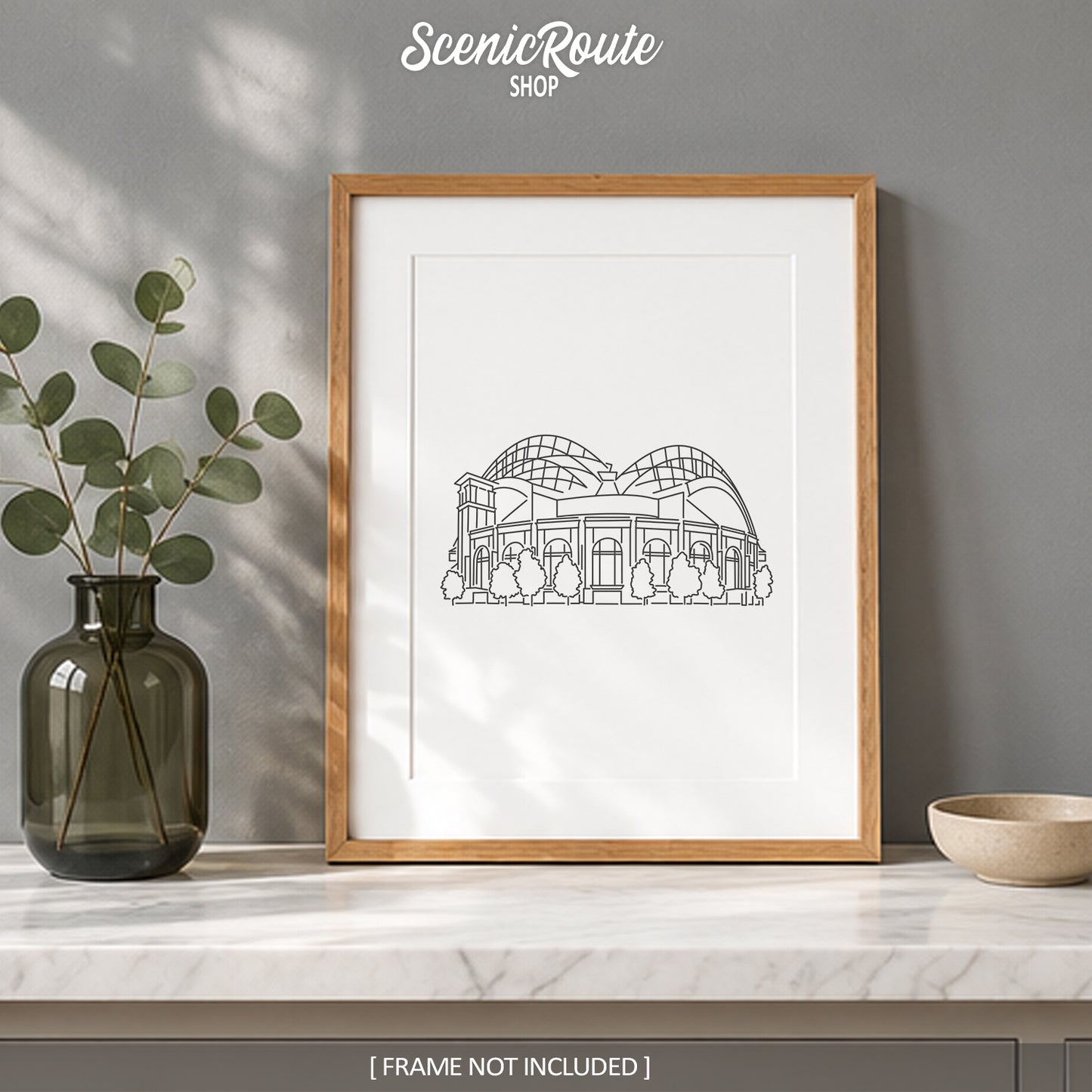Milwaukee Brewers Ballpark Art Print