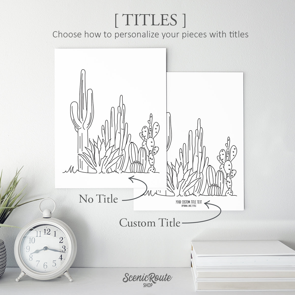 Cactus (Set of 3 Art Prints)