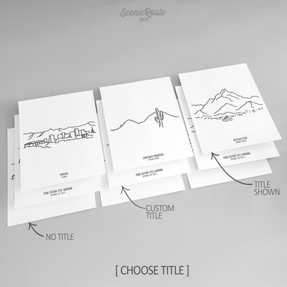 Phoenix Arizona (Set of 3 Art Prints)