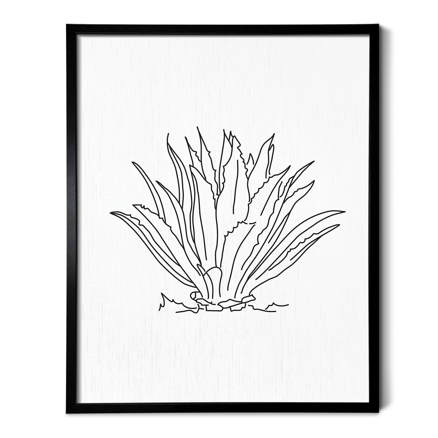 Agave Cactus Art Print
