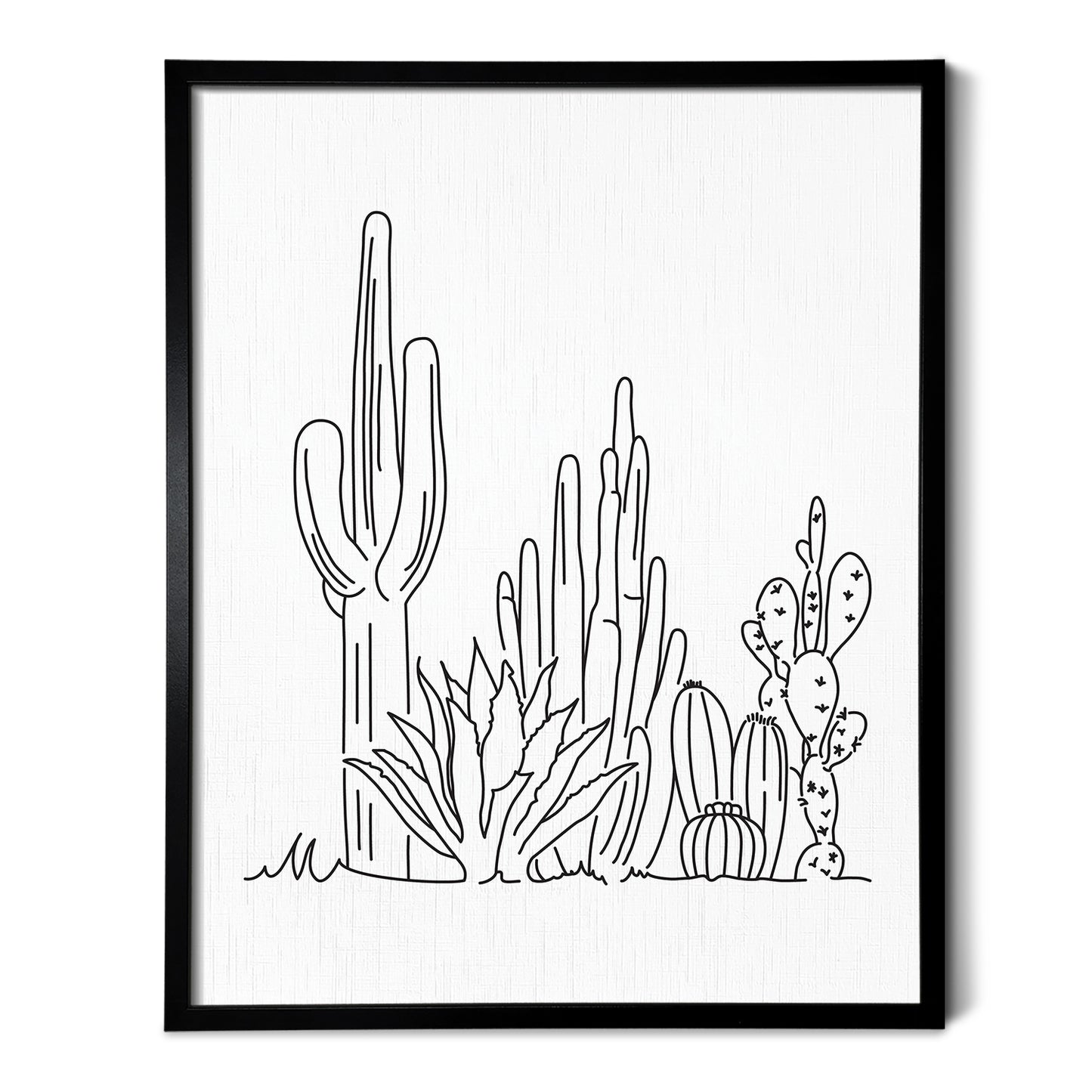 Cactus Garden Art Print