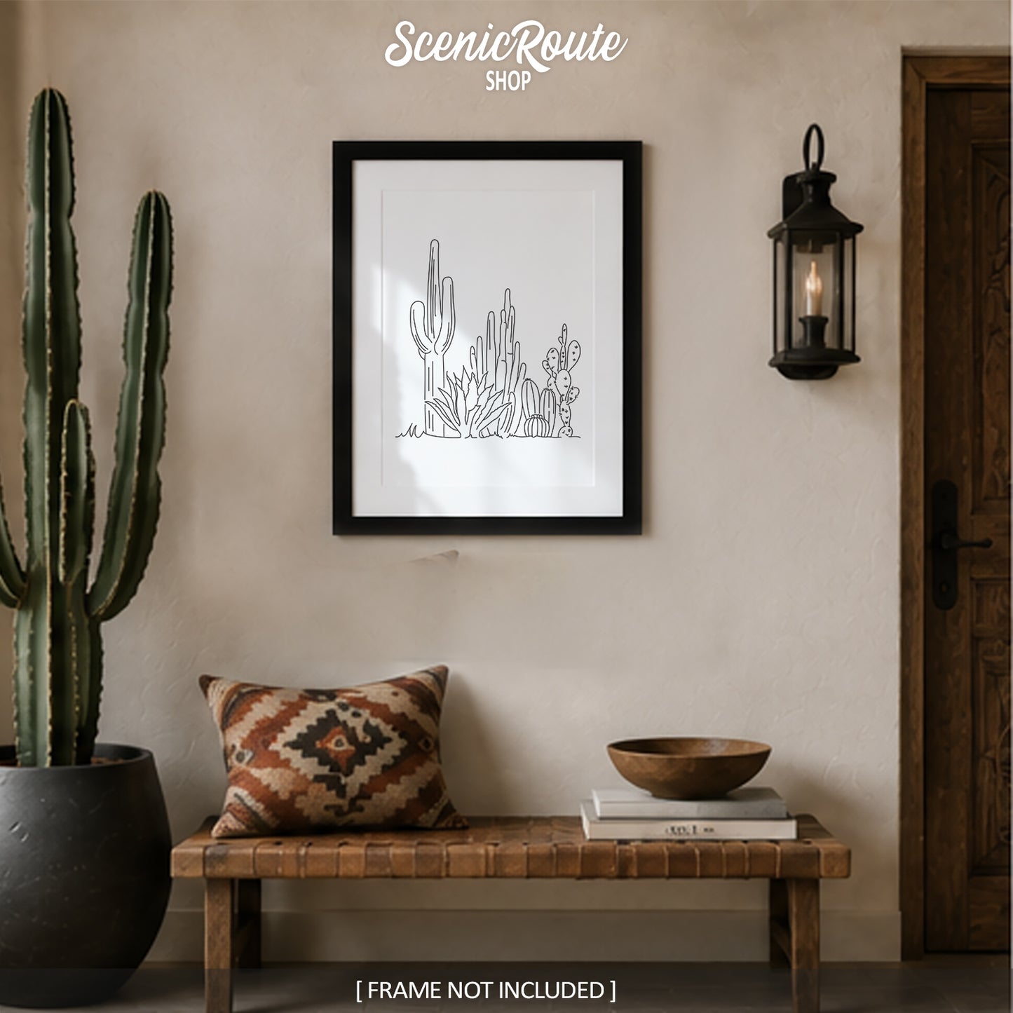 Cactus Garden Art Print