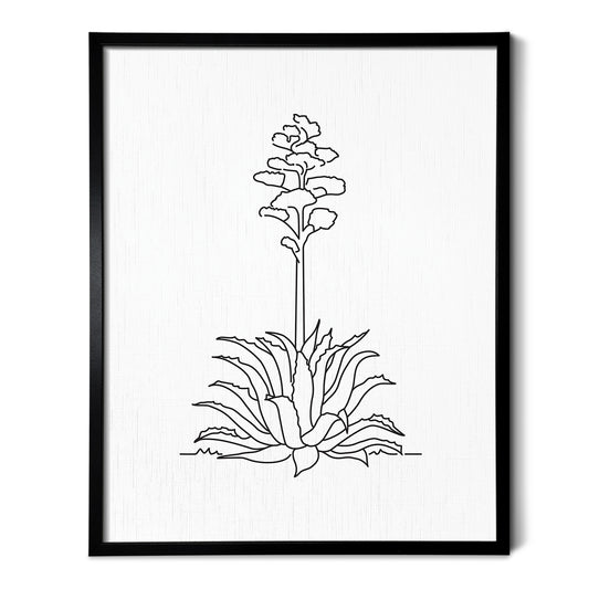Century Plant Art Print