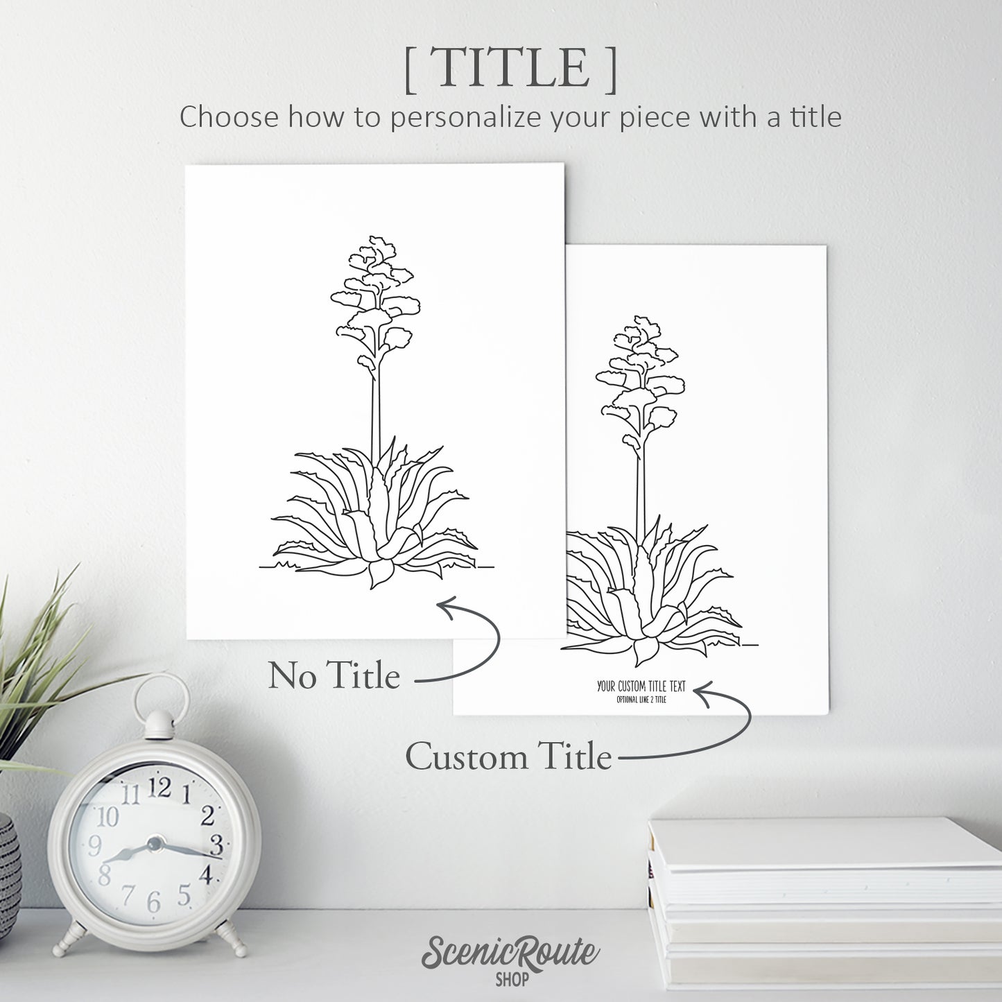 Century Plant Art Print