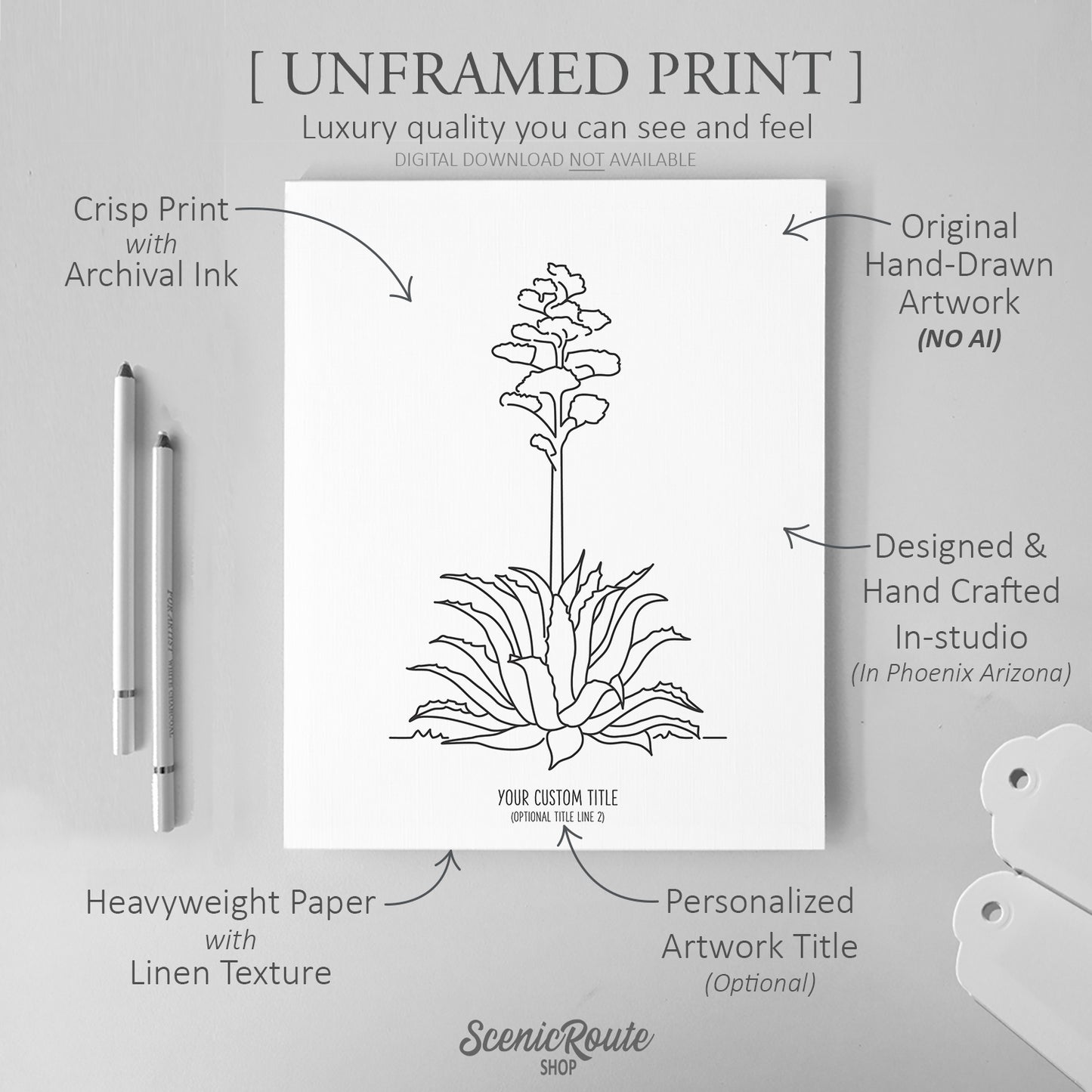 Century Plant Art Print