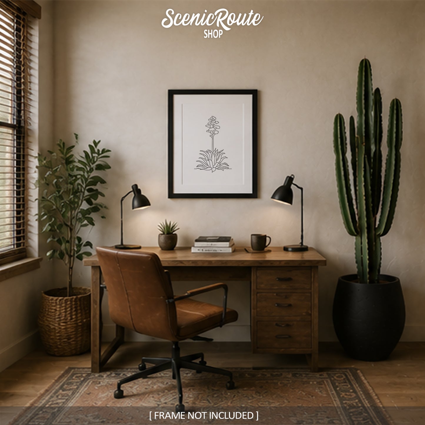 Century Plant Art Print
