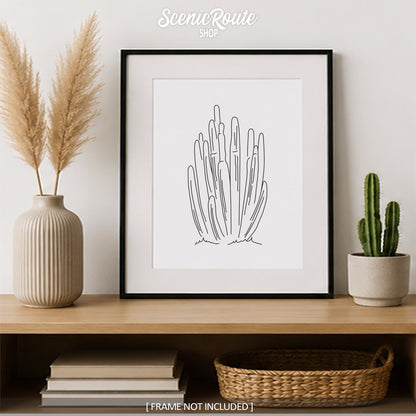 Organ Pipe Cactus Art Print