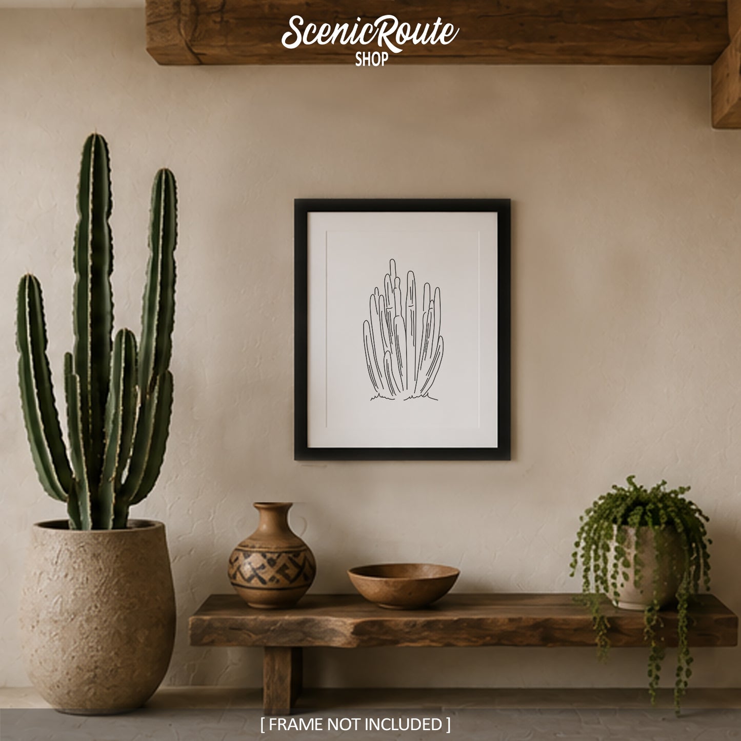 Organ Pipe Cactus Art Print