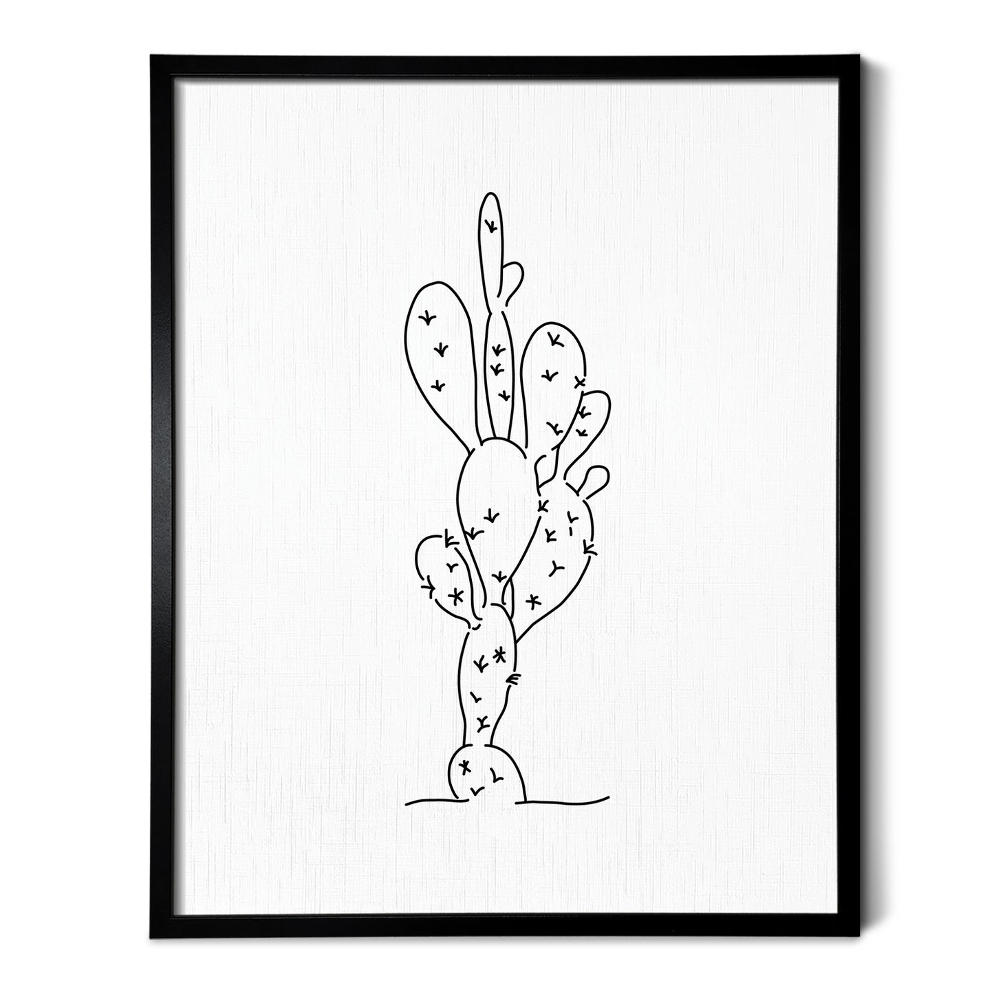 Prickly Pear Cactus Art Print
