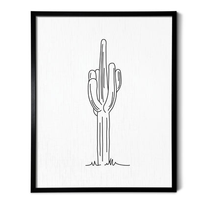 Saguaro Cactus Art Print