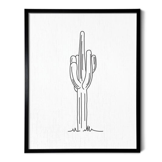 Saguaro Cactus Art Print