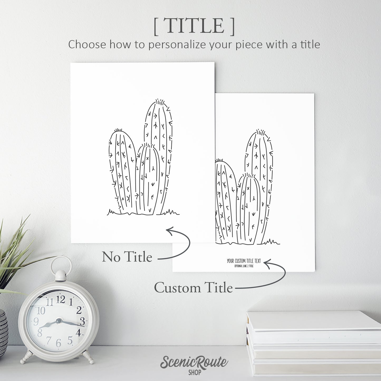Torch Cactus Art Print