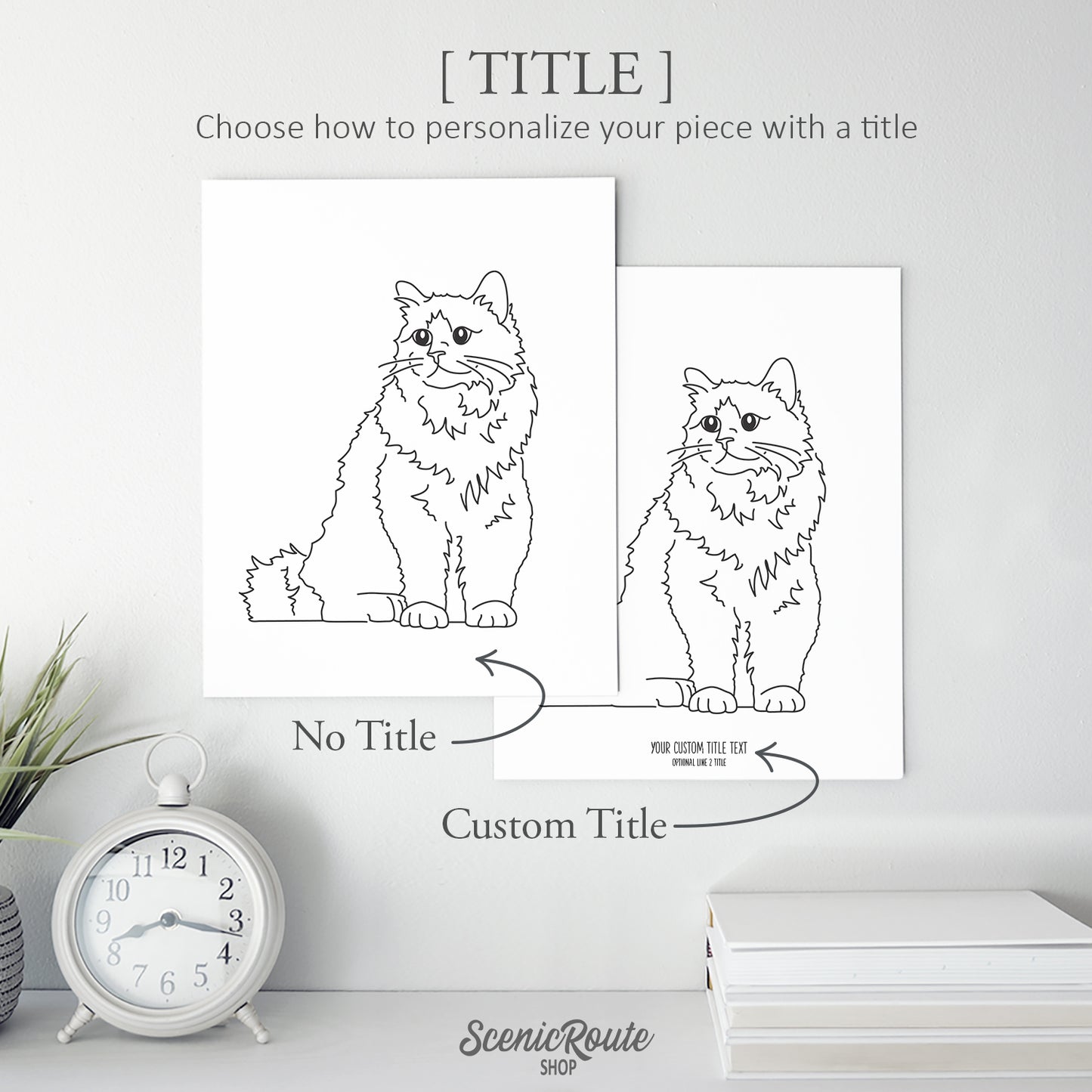 Birman Cat Art Print