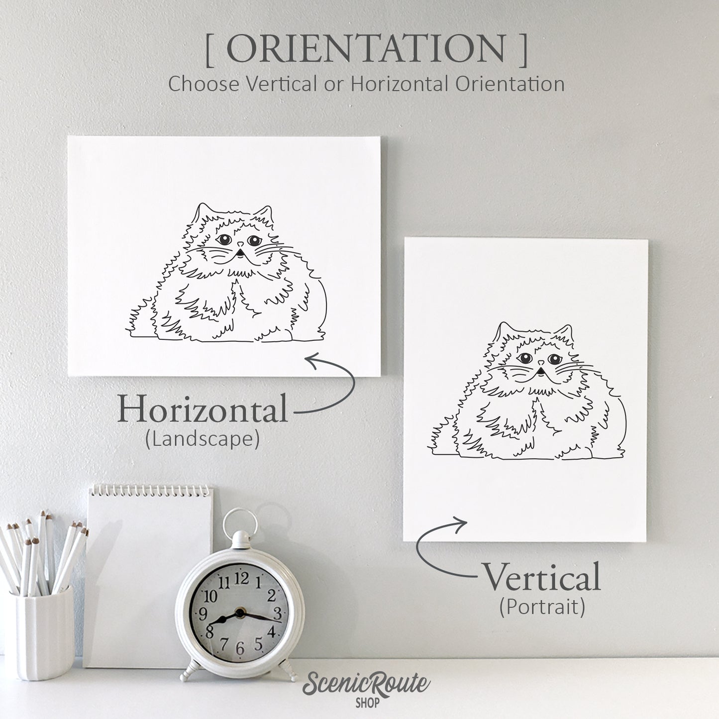 Himalayan Cat Art Print